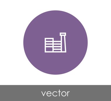 Fabrika simgesini işaret