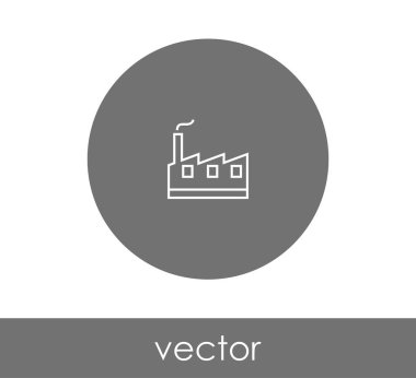 Fabrika simgesini işaret