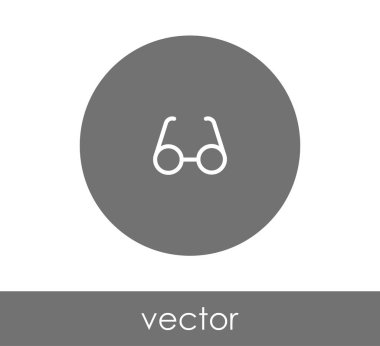 gözlük daire simgesi