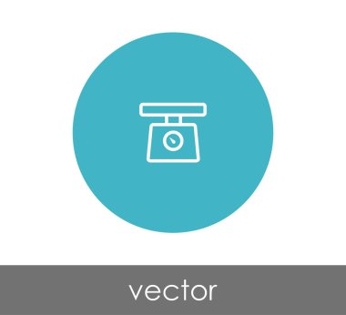 Gıda ölçek simgesi 