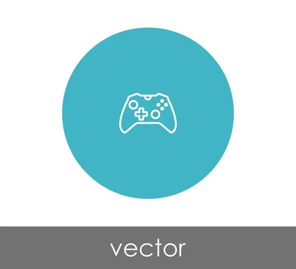 Web-Ikone per Joystick — Stockvektor