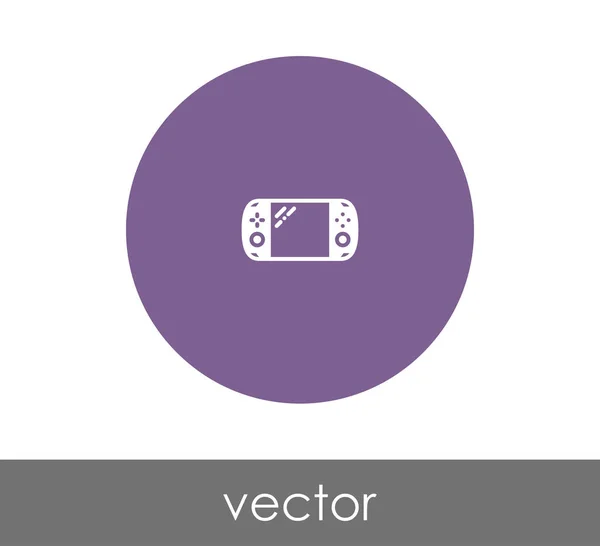 Joystick icono web — Vector de stock