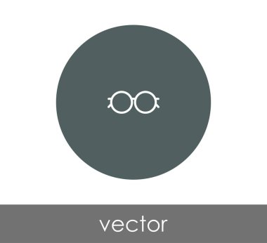gözlük daire simgesi