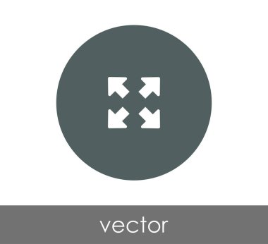 tam ekran daire simgesini