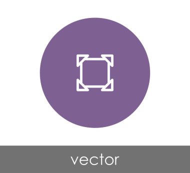 tam ekran daire simgesini