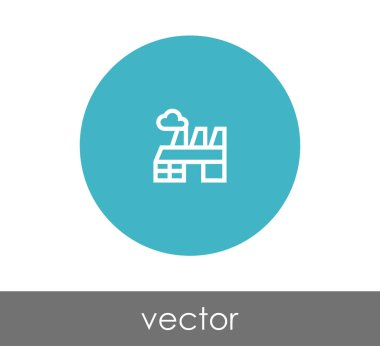 Fabrika simgesini işaret