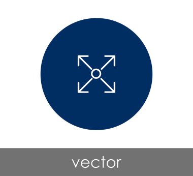 tam ekran daire simgesini