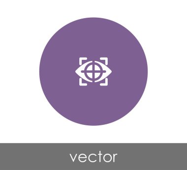 Göz simgesini daire