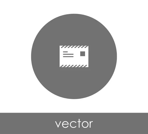 Signo de sobre icono — Vector de stock