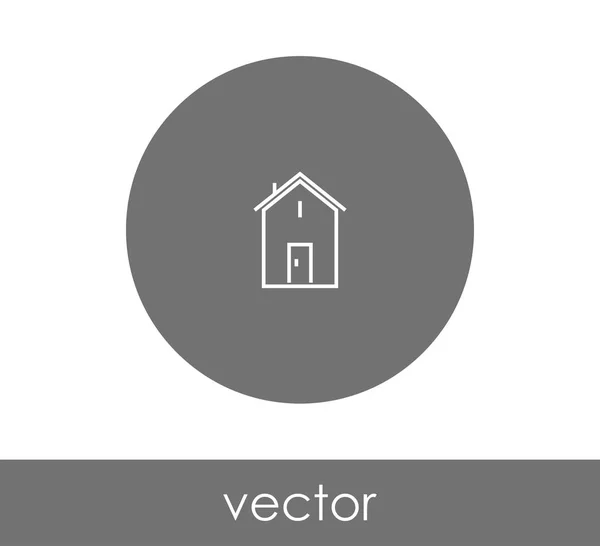 Diseño del icono del hogar — Vector de stock