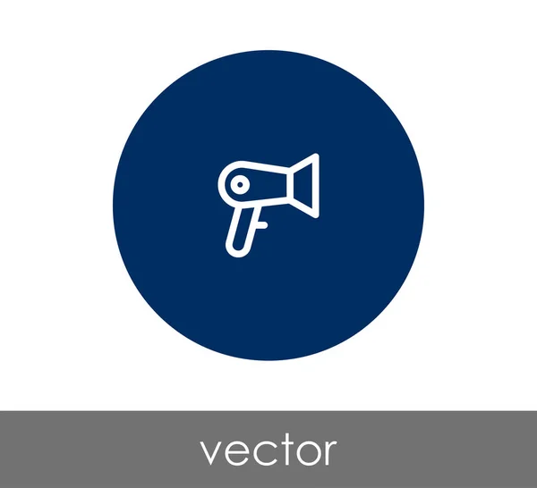Diseño de icono de secador de pelo — Vector de stock