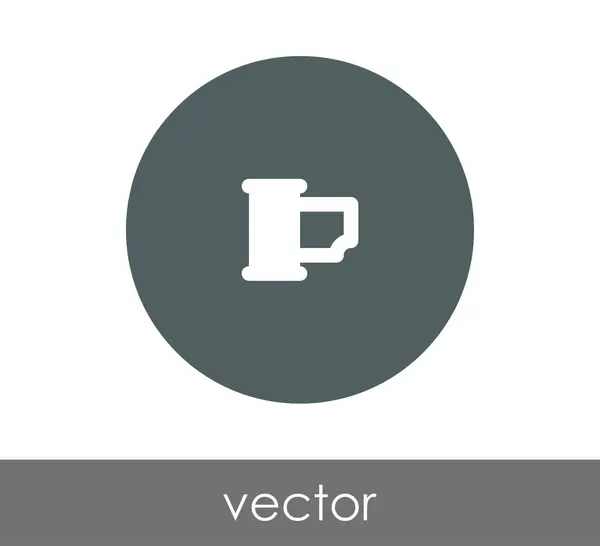 Signo de icono de película — Vector de stock