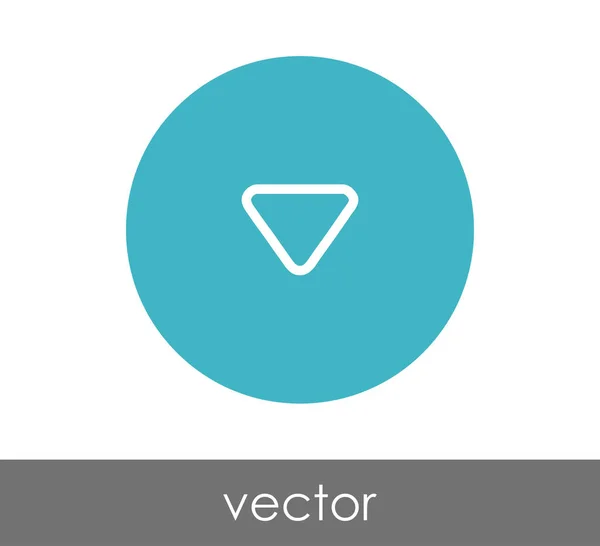 Descargar icono de flecha — Vector de stock