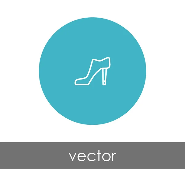 High-Heel-Symbol — Stockvektor