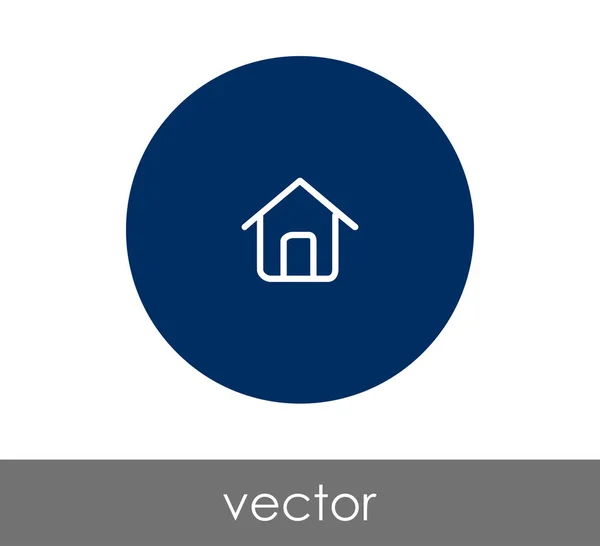 Icône Home sign — Image vectorielle