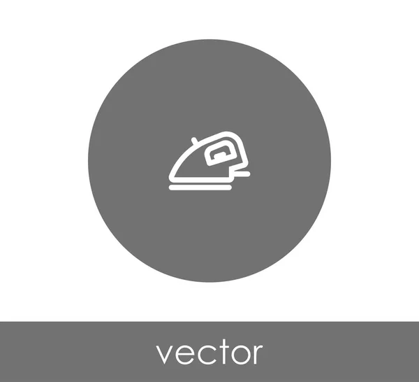 Diseño de icono de hierro — Vector de stock