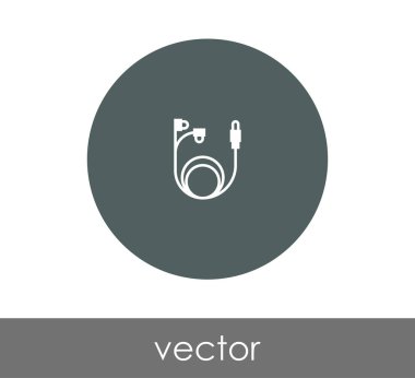 Kulaklık simge tasarlamak 