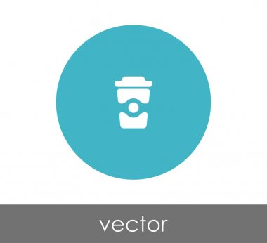 çöp kutusu daire simgesi