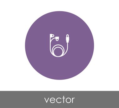 Kulaklık simge tasarlamak 