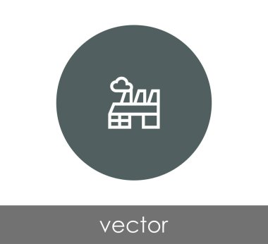 Fabrika simgesini işaret