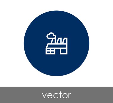 Fabrika simgesini işaret