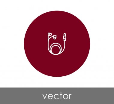 Kulaklık simge tasarlamak 