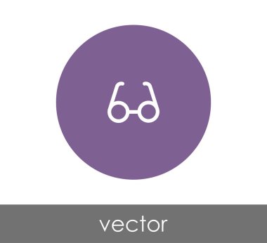 gözlük daire simgesi