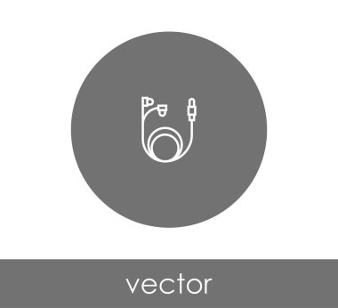 Kulaklık simge tasarlamak 