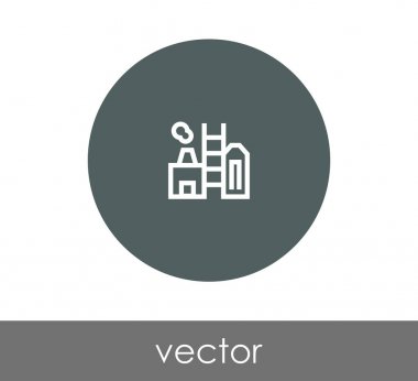 Fabrika simgesini işaret