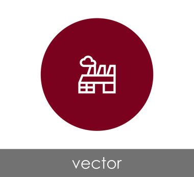 Fabrika simgesini işaret