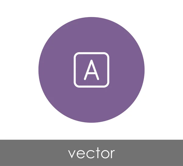 Diseño del icono de grado — Vector de stock
