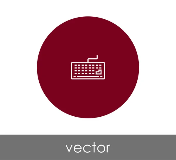 Tastaturzeichensymbol — Stockvektor