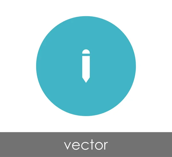 Sajtó alá helyez ikon koncepció — Stock Vector