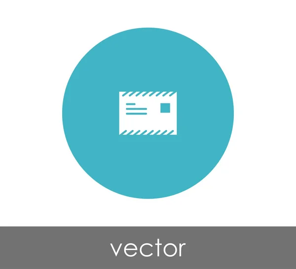 Signo de sobre icono — Vector de stock