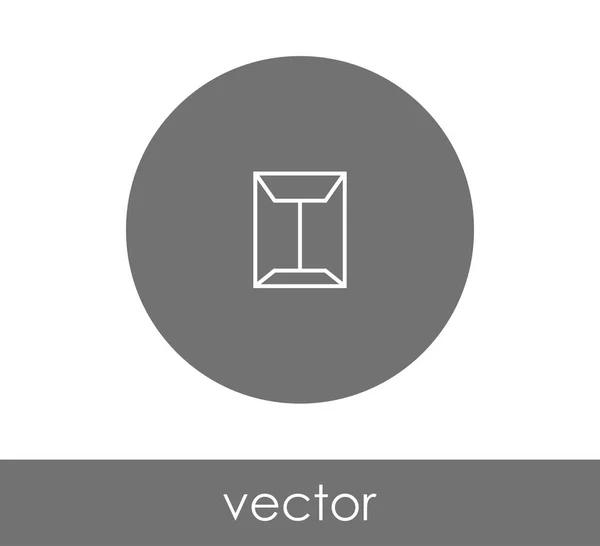 Signo de sobre icono — Archivo Imágenes Vectoriales