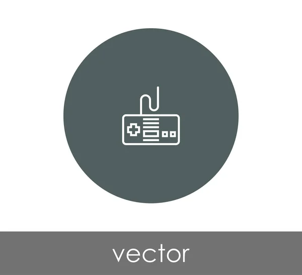 Joystick kör ikon — Stock Vector
