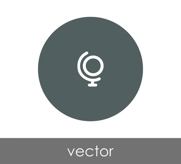 Gömb jel ikon — Stock Vector