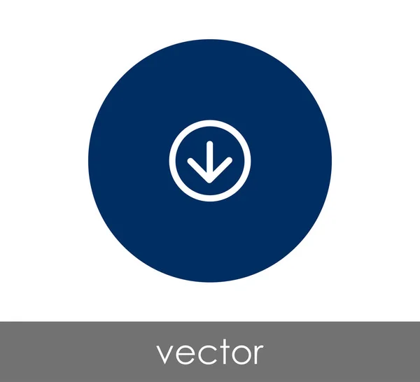 Descargar icono de flecha — Vector de stock