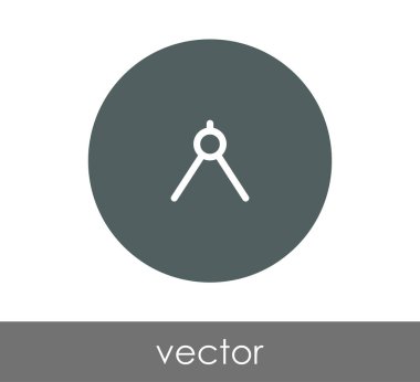 드로잉 나침반 아이콘