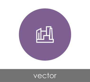 Fabrika simgesini işaret