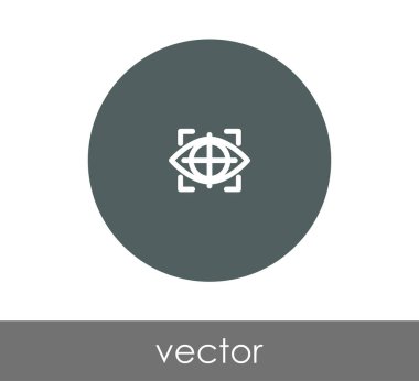 Göz simgesini daire