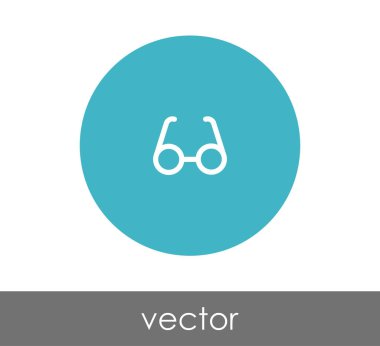 gözlük daire simgesi