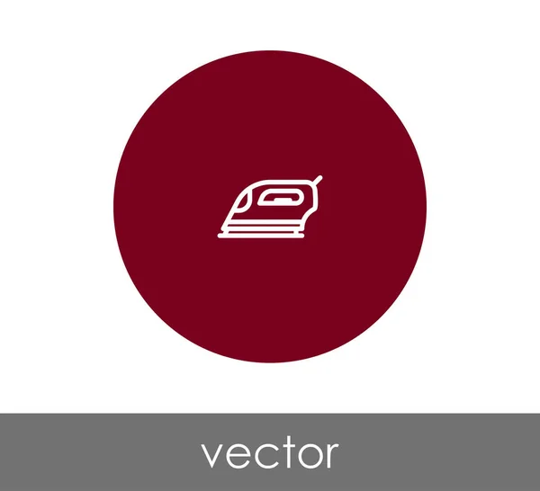 Конструкция иконки железа — стоковый вектор