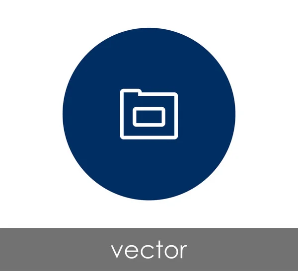 Mappaikon jele — Stock Vector
