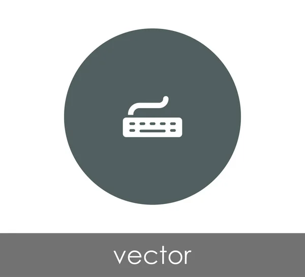 Keyboard icon illustration — Stock Vector