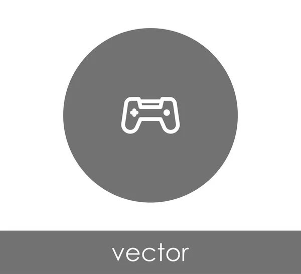 Icône cercle joystick — Image vectorielle