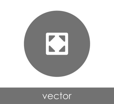 Daire içinde simgesini genişletin