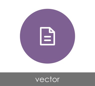 Belge simgesini işaret