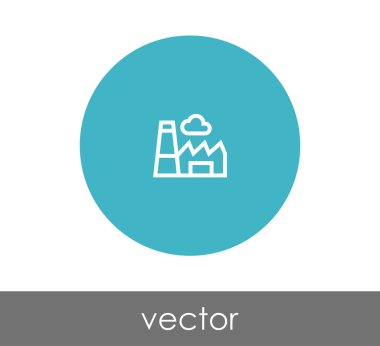 Fabrika simgesini işaret