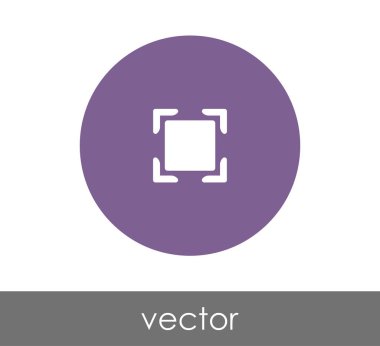 tam ekran daire simgesini